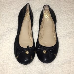 Vince Camuto black flats